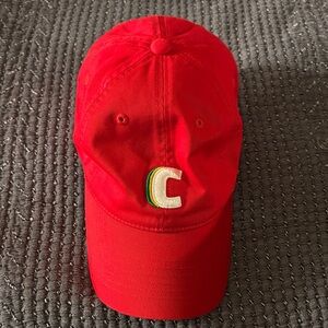 Bright Red Adjustable Cap